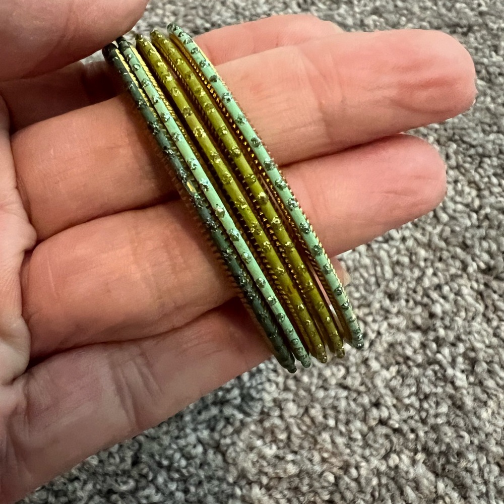 BANGLES Bracelets set of 5